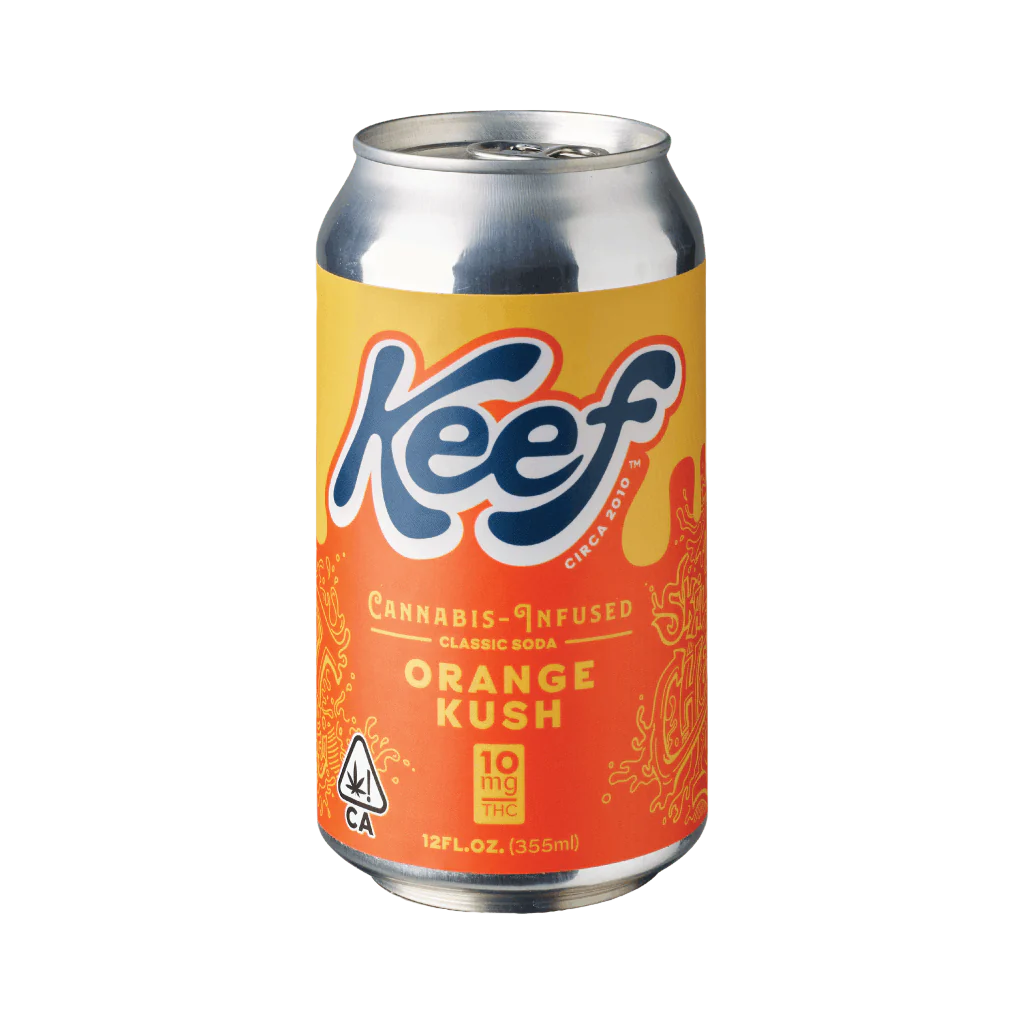 Orange Kush Classic Soda 10mg (Keef Brands)