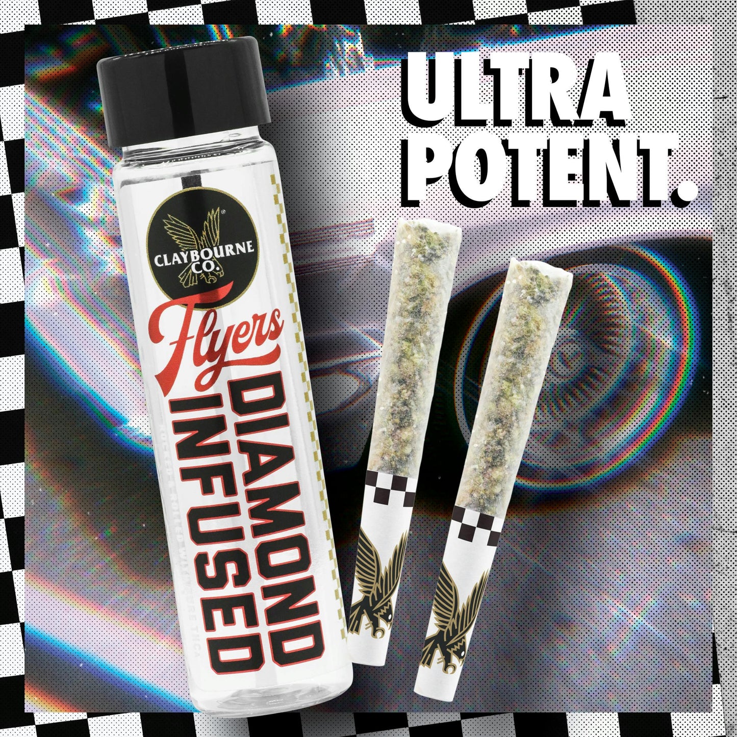 The Judge Diamond Infused Flyers Pre-Rolls 1g (Claybourne Co.)