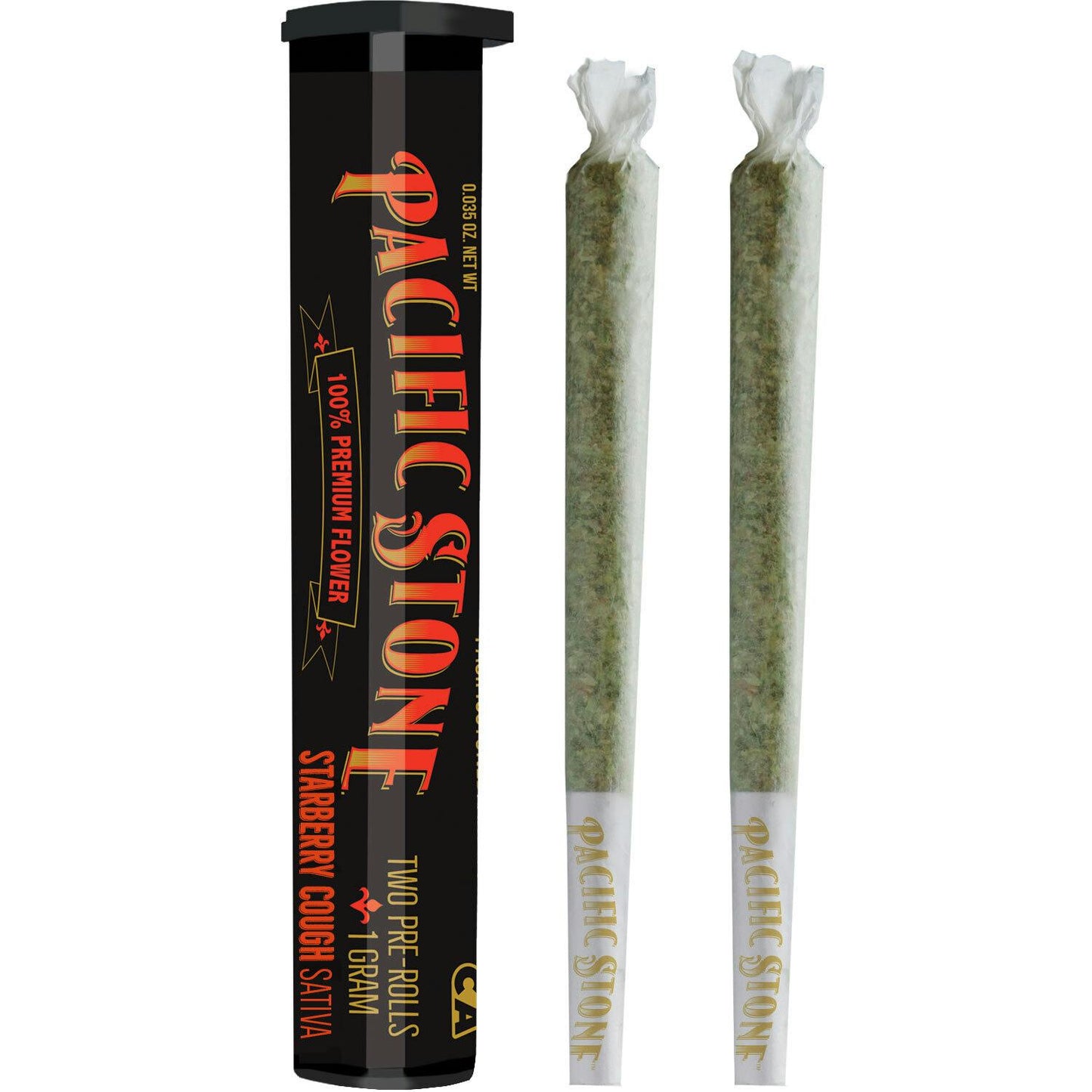Starberry Cough Sativa Pre-Rolls 2pk (1g) ( Pacific Stone )