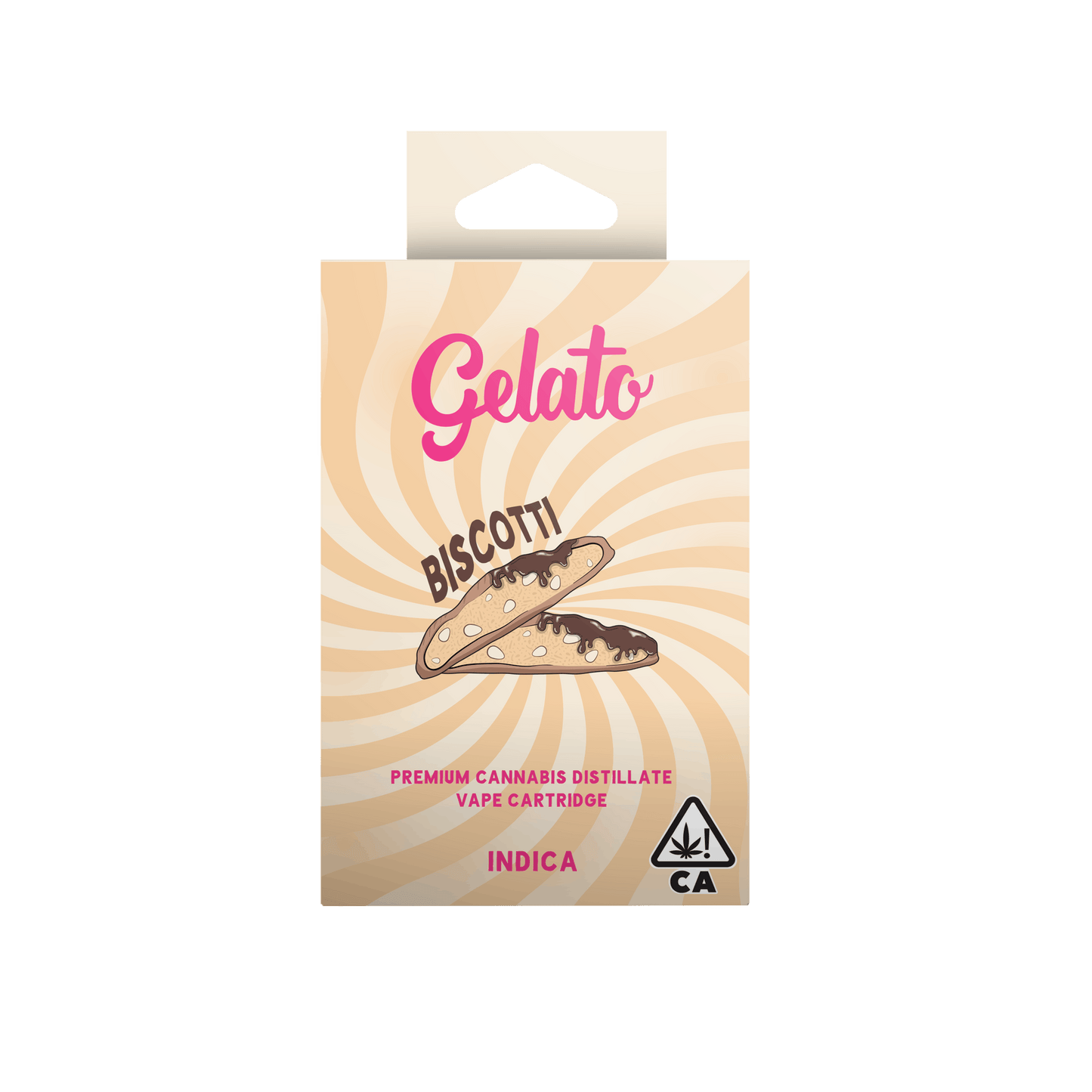 Biscotti 1g Flavor Vape Cart (Gelato)