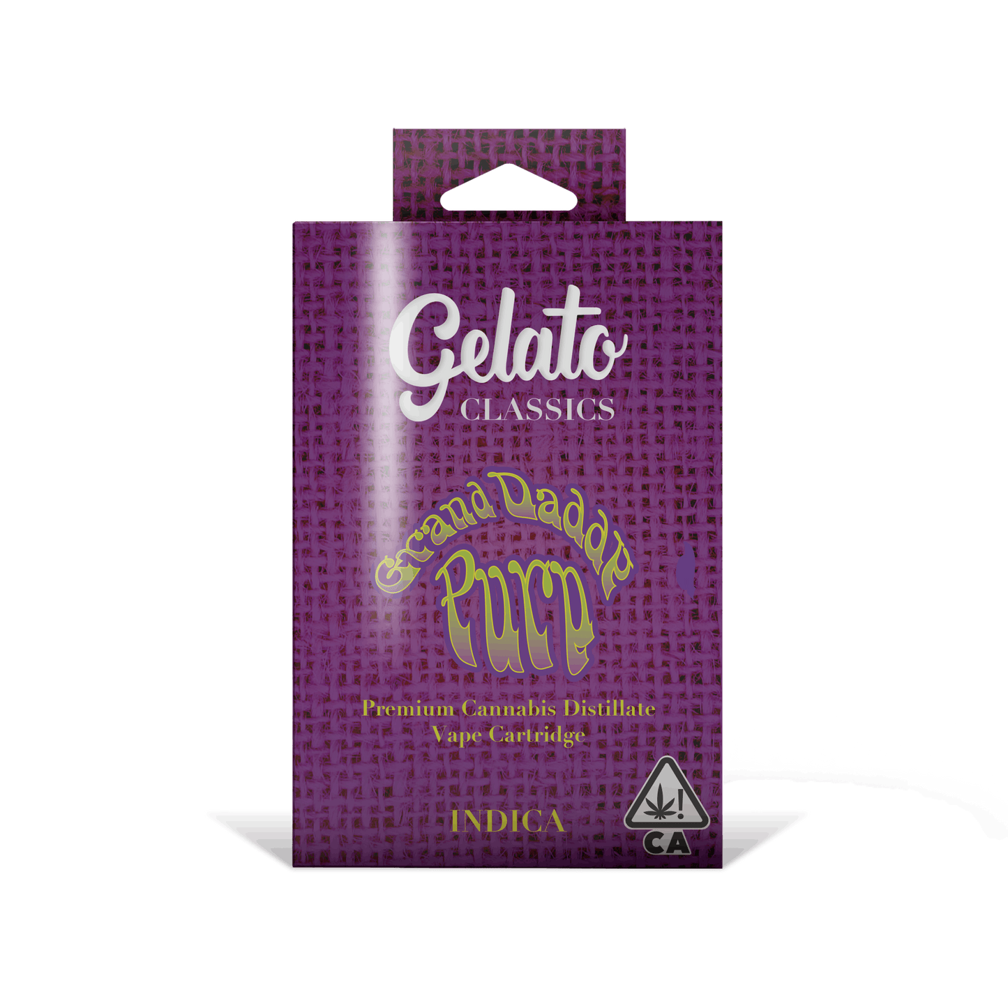 Grand Daddy Purp 1g Classics Cart (Gelato)