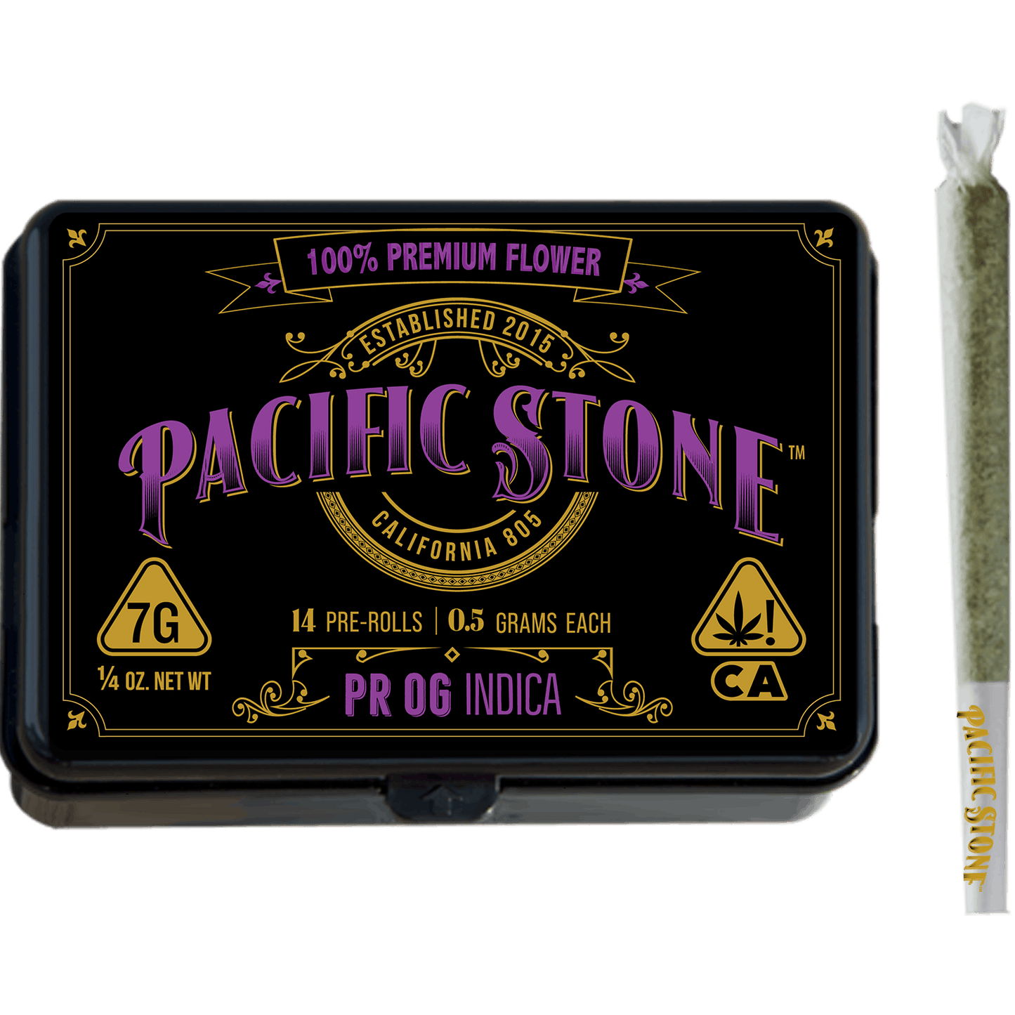PR OG Indica Pre-Rolls 14pk (7g) (Pacific Stone)