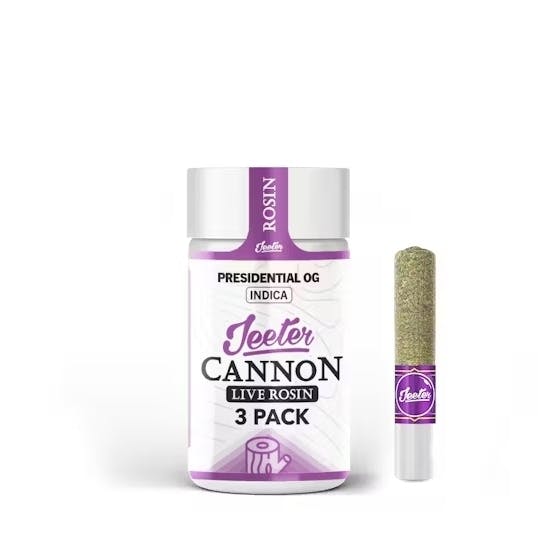 Jeeter Cannon Live Rosin - 3 Pack - Rude Boi