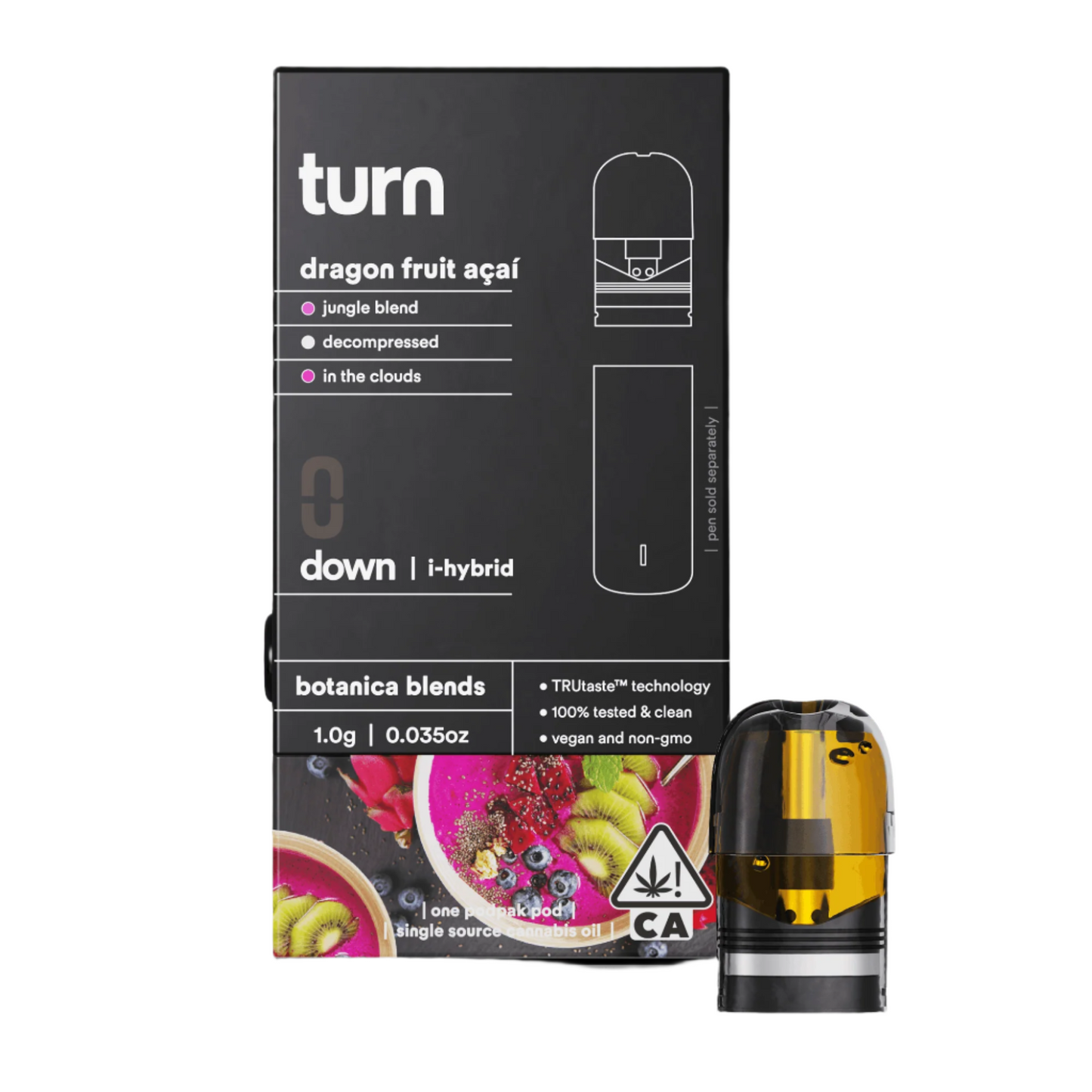 Dragon Fruit Acai Pod 1g (Turn)