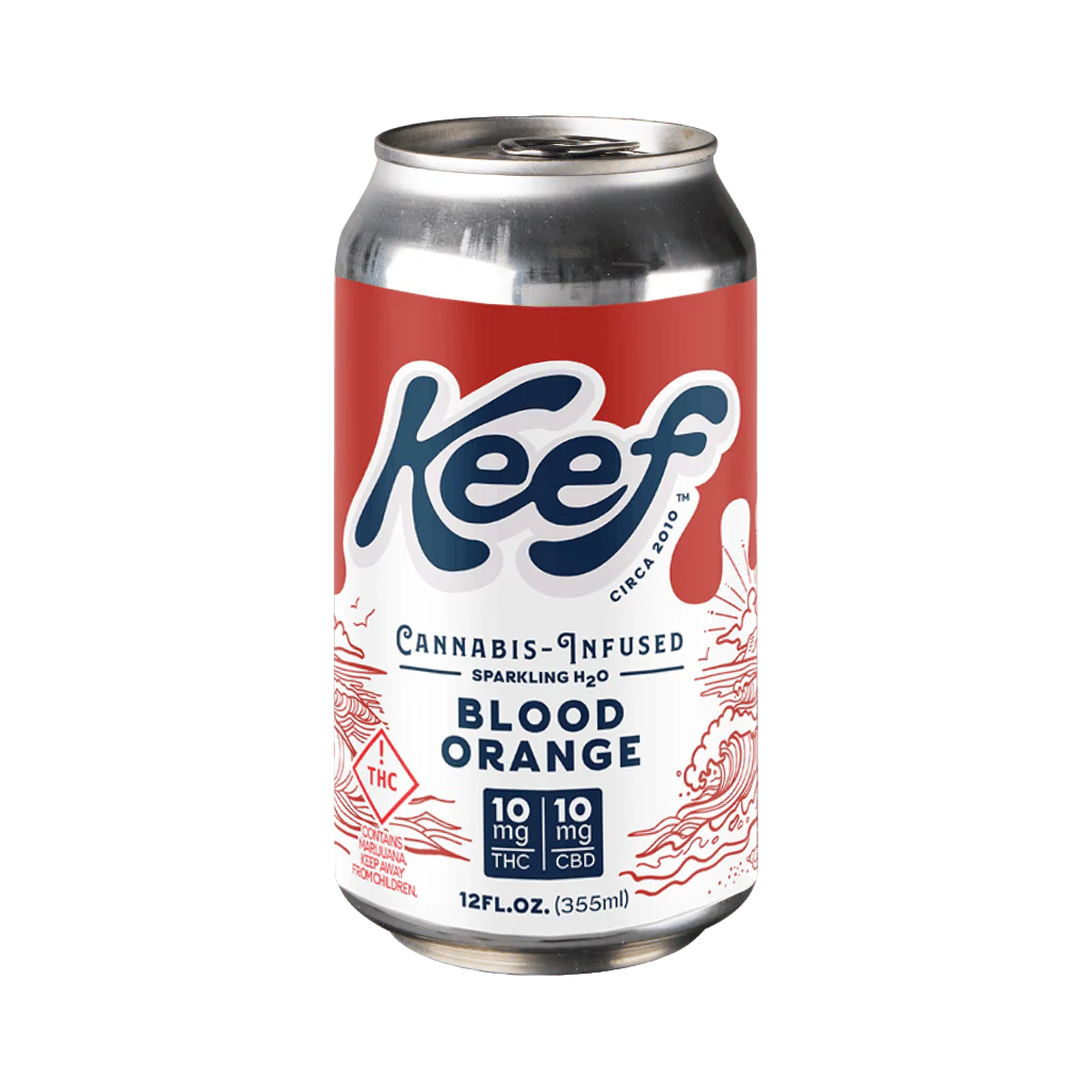 Blood Orange Sparkling H2O 1:1 (Keef Brands)