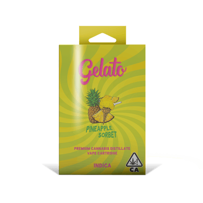 Pineapple Sorbet 1g Flavor Cart (Gelato)
