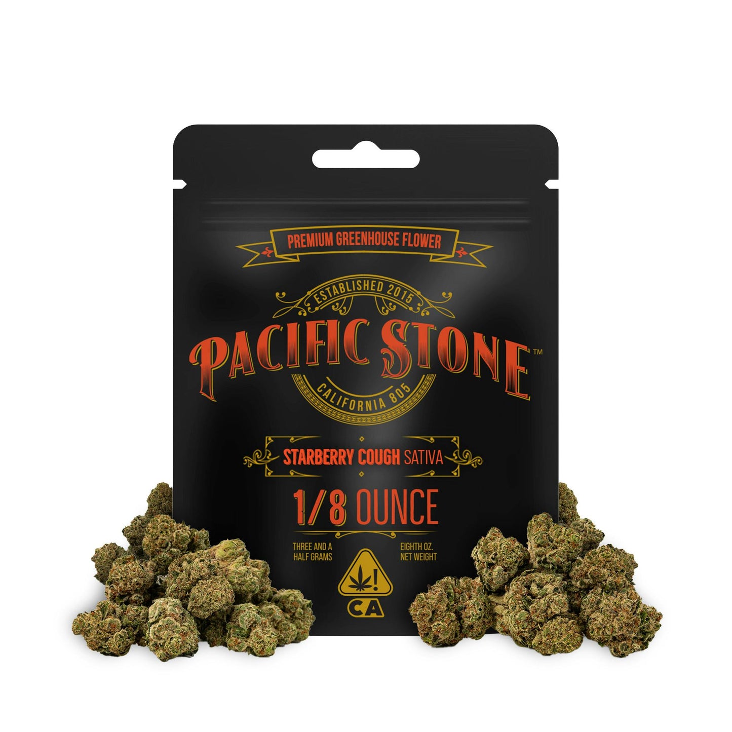 Starberry Cough Sativa 3.5g (Pacific Stone)