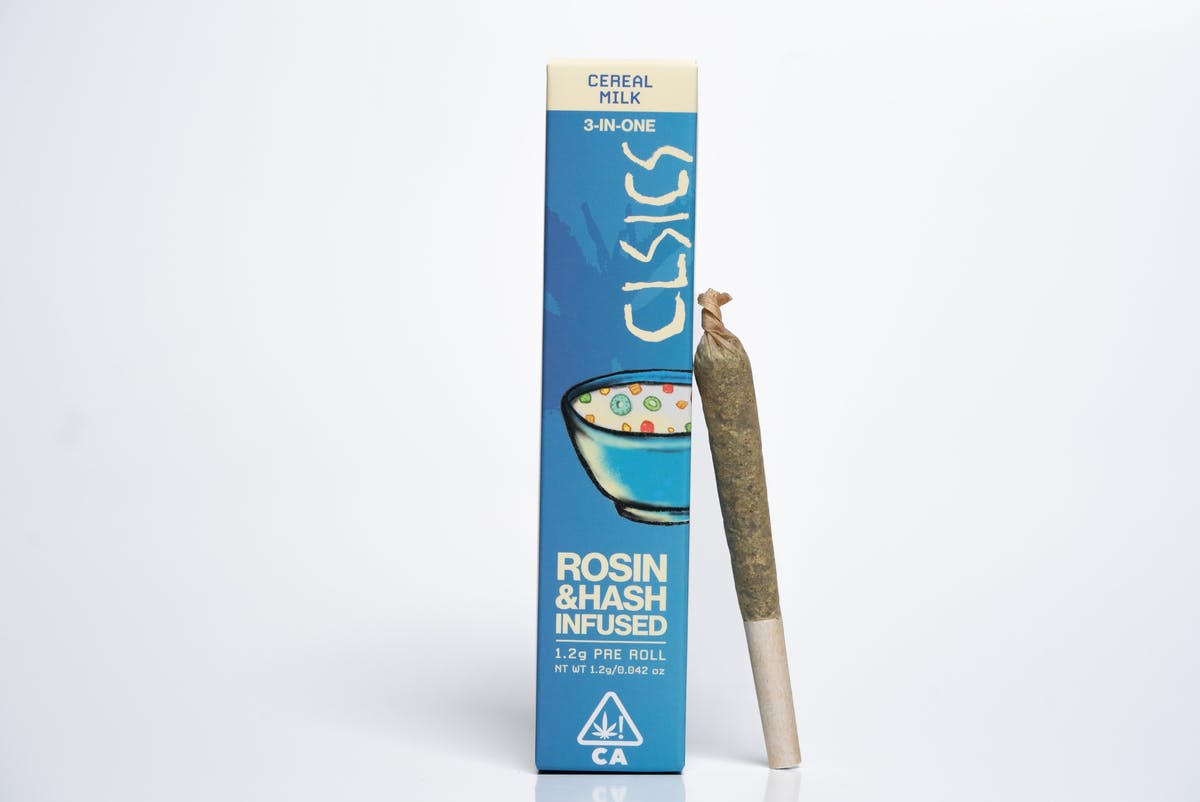 Cereal Milk - TRIFECTA 1.2g Hash/Rosin/Flower Infused Pre Roll