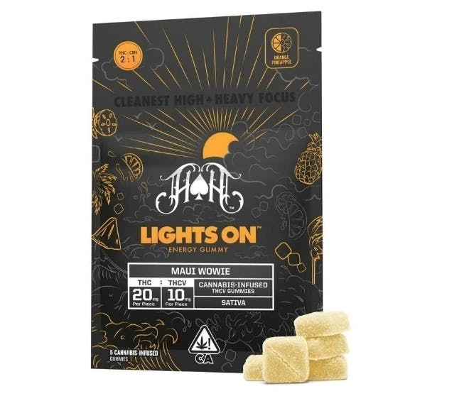 Maui Wowie: Lights On RCS CBG Recovery Gummy 10pk (HEAVY HITTERS)